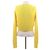 Polo Ralph Lauren Gelbes, gedrehtes Crop-Top aus Strick - Ansicht 2
