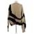 Autre Marque Braun-schwarzer Strickpullover mit Wolle  - Ansicht 2