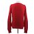 Polo Ralph Lauren Roter Zopfmuster-Pullover aus Wolle und Kaschmir - Ansicht 2