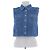 Frame Denim Camisa sin mangas de denim Azul