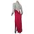 Ba&Sh Fame Kleid Fuchsia Viskose Fuschia