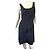 Abito Herve Leger Pépite in seta blu navy