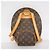 Zaino Ellipse Monogram Louis Vuitton Marrone - vista 13