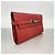 Hermès Hermes Kelly Geldbörse in Rouge Casaque Rot - Ansicht 2