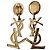 Orecchini Yves Saint Laurent YSL D'oro