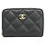 Timeless Chanel zeitloser klassischer Münzbeutel Schwarz