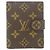 Louis Vuitton Monogram Agenda Mini Organizer Brown
