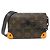 Portafoglio indossabile Louis Vuitton Monogram Macassar Steamer Marrone D'oro