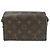 Portafoglio indossabile Louis Vuitton Monogram Macassar Steamer Marrone D'oro - vista 2