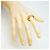 Anello Chanel Coco Crush in oro giallo 18K - vista 8