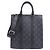 Borsa Cross Sac Plat Monogram Eclipse Louis Vuitton Nero