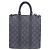 Borsa Cross Sac Plat Monogram Eclipse Louis Vuitton Nero - vista 2