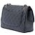 Chanel Nero Jumbo Classico Caviar Doppio Flap - vista 2