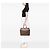 Louis Vuitton Marrone Damier Ebene Greenwich PM - vista 7