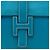 Hermès Jige 29 in Epsom blu - vista 6