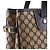 Céline Celine Braune Macadam-beschichtete Canvas-Tasche Beige - Ansicht 8