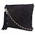 Borsa a tracolla in suede marrone con frange Chanel Marrone scuro - vista 2