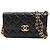 Bolso bandolera para teléfono Chanel Matelassé Negro