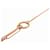 Hermès Echappé KL8PG Long Necklace Golden  - view 4