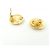Orecchini a clip dorati Chanel D'oro - vista 3