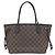 Borsa Louis Vuitton Damier Neverfull PM Marrone