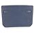 Borsa Clutch Kelly Depeche 25 di Hermès Blu navy - vista 8