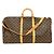 Borsa Boston Keepall 60 Louis Vuitton Marrone