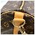 Keepall 55 Boston Tasche aus Monogramm-Canvas und Leder von Louis Vuitton Braun - Ansicht 6