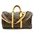 Borsa Boston Keepall 50 Louis Vuitton Marrone
