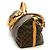 Borsa Boston Keepall 50 Louis Vuitton Marrone - vista 2