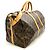 Borsa Boston Keepall 50 Louis Vuitton Marrone - vista 3
