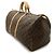 Borsa Boston Keepall 55 Monogramma Louis Vuitton Marrone - vista 3