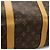 Borsa Boston Keepall 55 Monogramma Louis Vuitton Marrone - vista 8