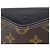 Borsa a Spalla Pallas Monogram di Louis Vuitton Marrone Nero - vista 4