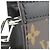 Portafoglio indossabile Louis Vuitton Monogram Macassar Gaston Marrone - vista 4
