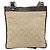 Borsa a Spalla Gancini in Tela Salvatore Ferragamo Beige