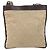 Borsa a Spalla Gancini in Tela Salvatore Ferragamo Beige - vista 2