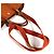 Hermès Borsa Tote HERMES Garden File PM Arancione - vista 9