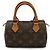 Pochette Mini Speedy Monogram Louis Vuitton Marrone - vista 2