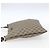 Sac Messenger Gucci à fermeture éclair en toile enduite GG Large Beige - vue 3
