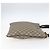 Sac Messenger Gucci à fermeture éclair en toile enduite GG Large Beige - vue 4