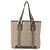 Gancini Tote aus Canvas Medium von Salvatore Ferragamo Beige - Ansicht 2