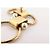 Chloé ARETES CHLOE COLGANTES AROS PERLAS EN METAL DORADO - vista 7