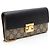 Cartera de cadena Padlock en piel de ternera GG Supreme de Gucci Castaño Beige - vista 2