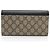 Cartera de cadena Padlock en piel de ternera GG Supreme de Gucci Castaño Beige - vista 3