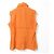 Céline Ärmelloses Pulloverhemd aus 100 % Leinen von Celine Orange - Ansicht 2