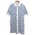 Autre Marque Gestreiftes Hemdkleid LEONARD SPORT Blau