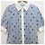 Autre Marque Gestreiftes Hemdkleid LEONARD SPORT Blau - Ansicht 3