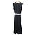 Autre Marque Vestido sin mangas de jersey Negro