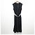 Autre Marque Vestido sin mangas de jersey Negro - vista 2